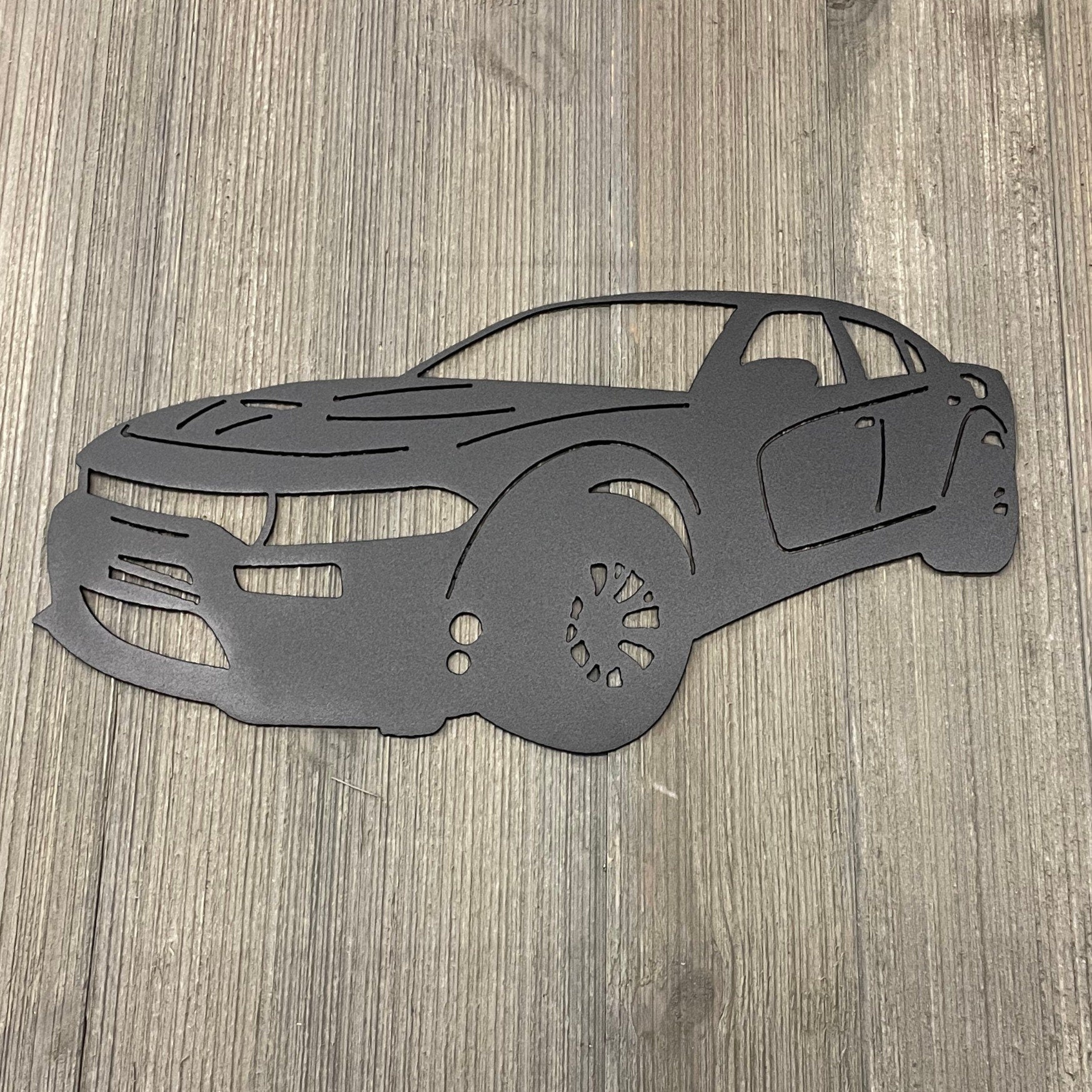 Sleek 2011-2022 Dodge Charger - 7th Generation Metal Sign Cutout