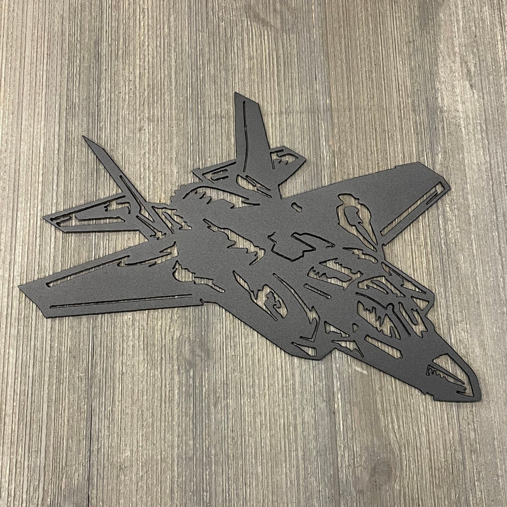 Mach Speed Dominance - Fighter Jet Metal Sign