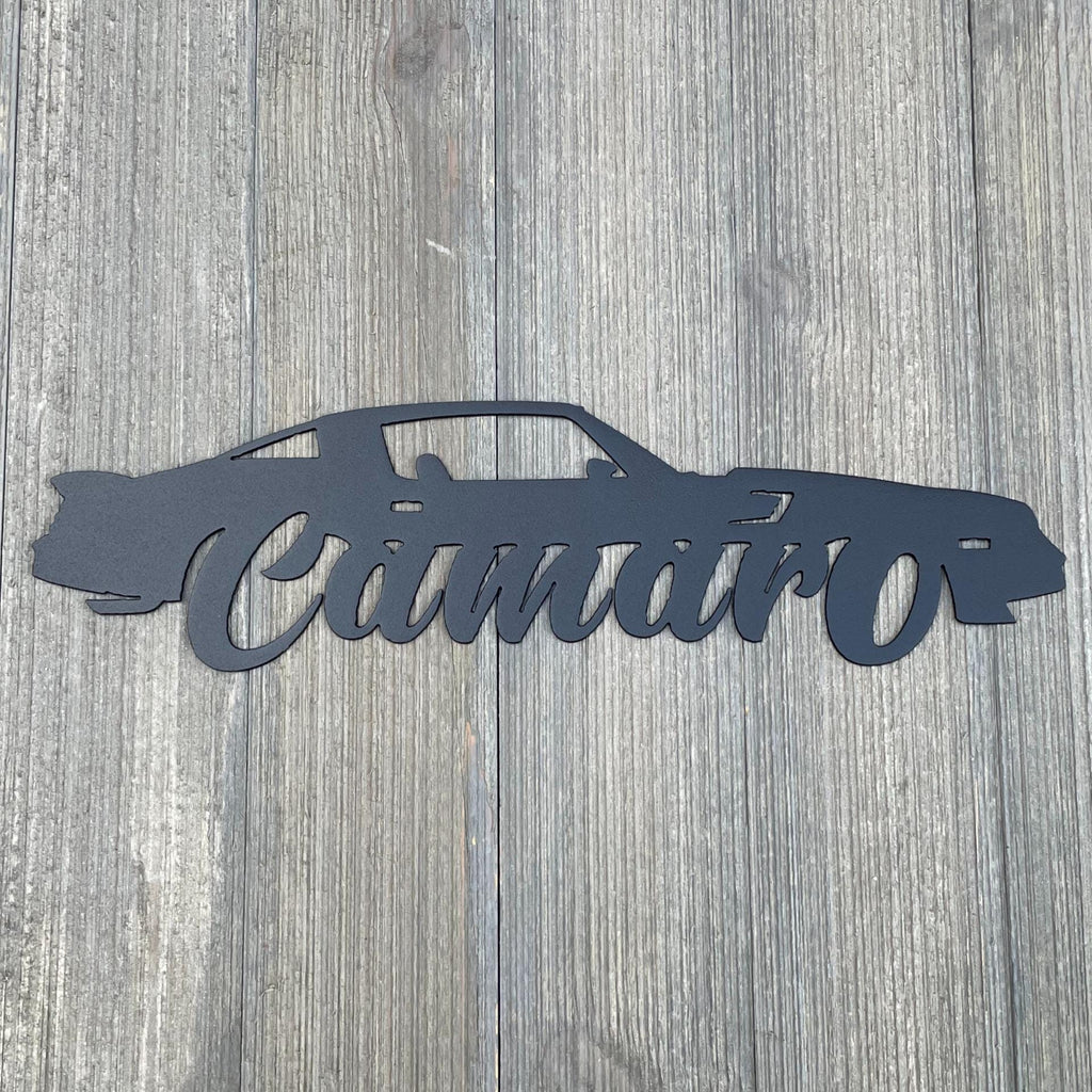 Second Gen Camaro: Metal Sign Cutout (1970-1981)