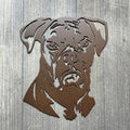 Boxer Dog Metal Sign - Durable Pet Lover's Decor - Boxer Dog Breed