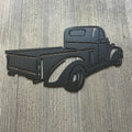 1940 Chevy Truck Metal Sign Cutout - Vintage Pickup Truck Wall Art