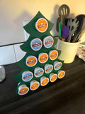 Christmas Tree K-Cup Holder - Metal K-Cup Organizer Holds 15 Pods