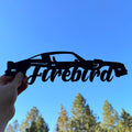 1970–1981 Pontiac Firebird Metal Wall Art – 2nd Gen Trans Am Silhouette | Classic Muscle Car Garage Decor & Gift for Car Lovers