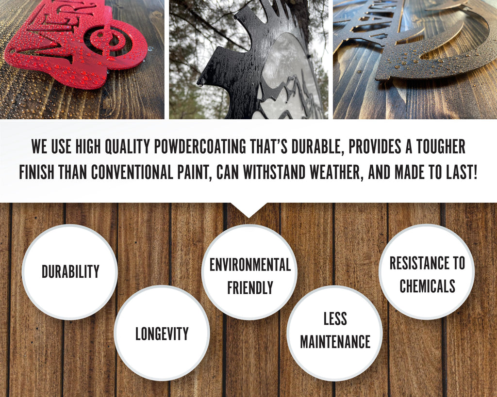 Peek A Boo Thumbs Up Bigfoot Metal Sign – Funny Sasquatch Tree or Post Decoration | Outdoor Yard Art, Powder-Coated Steel Bigfoot Wall Decor