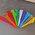 Build Your Own Garden Marker Set – Choose Your Plants – Durable, Powdercoated Metal Garden Stakes